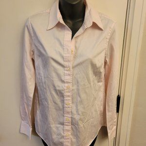 Banana Republic Fitted Pink Button down